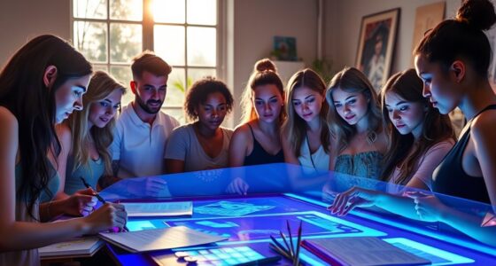 artists and writers collaborate with ai