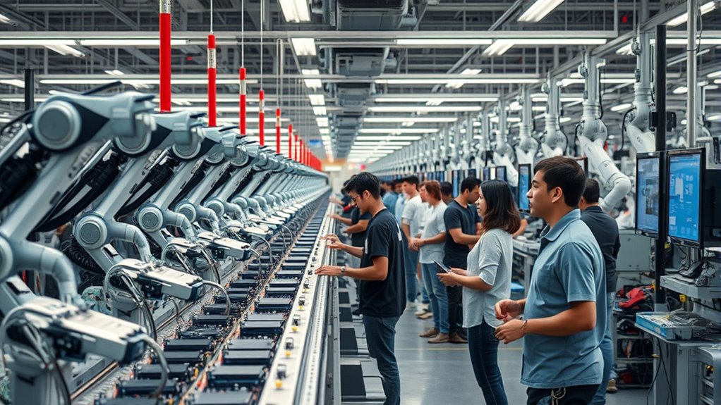 automation boosts productivity and wages