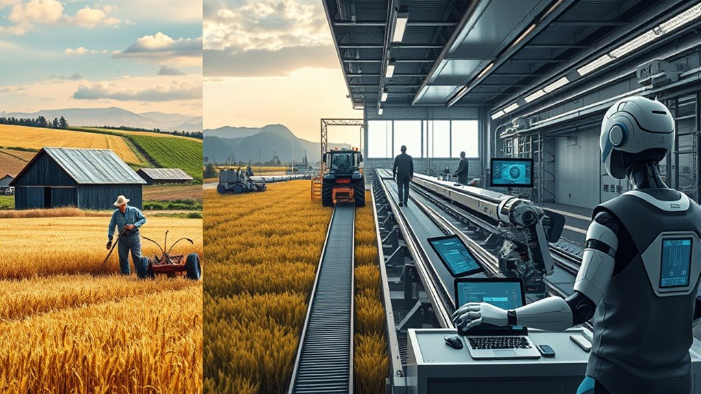 automation transforming work history