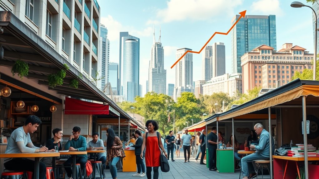 boosts local business activity