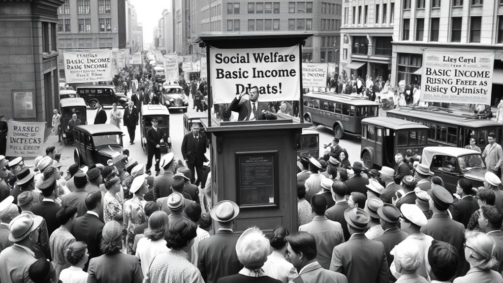 early 20th century basic income