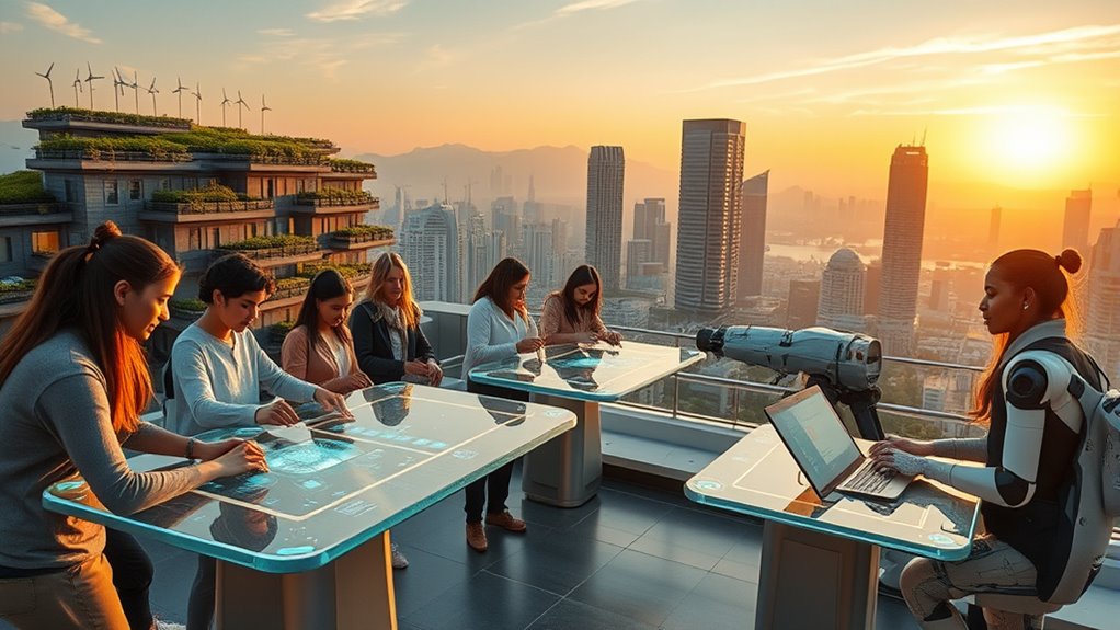 technology promotes societal equity