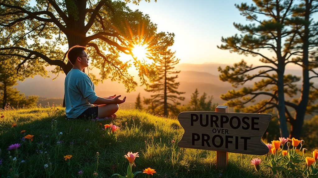 values sustainability meaningful careers