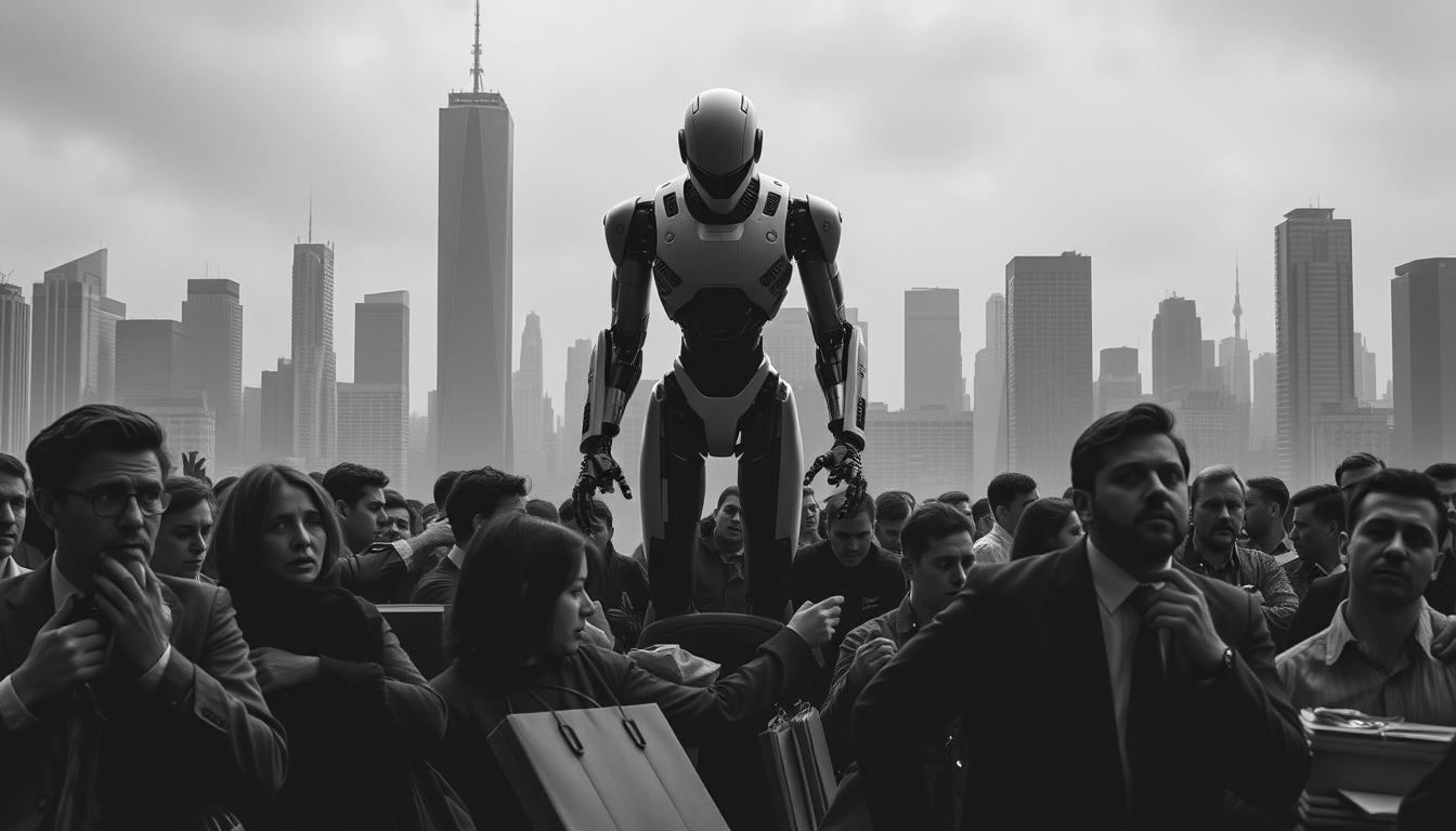 The 'white-collar bloodbath' is all part of the AI hype machine
