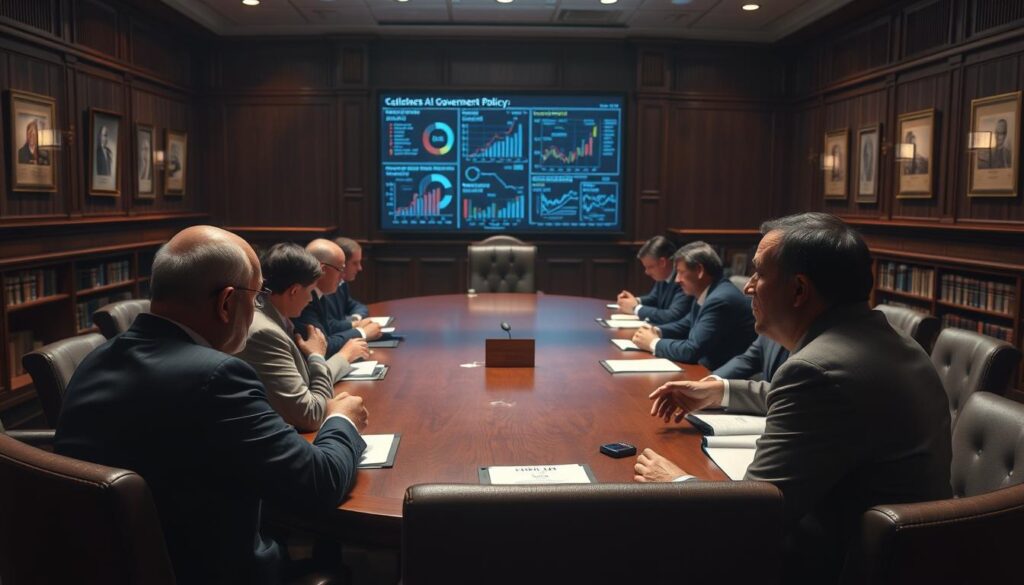 AI challenges in government policy