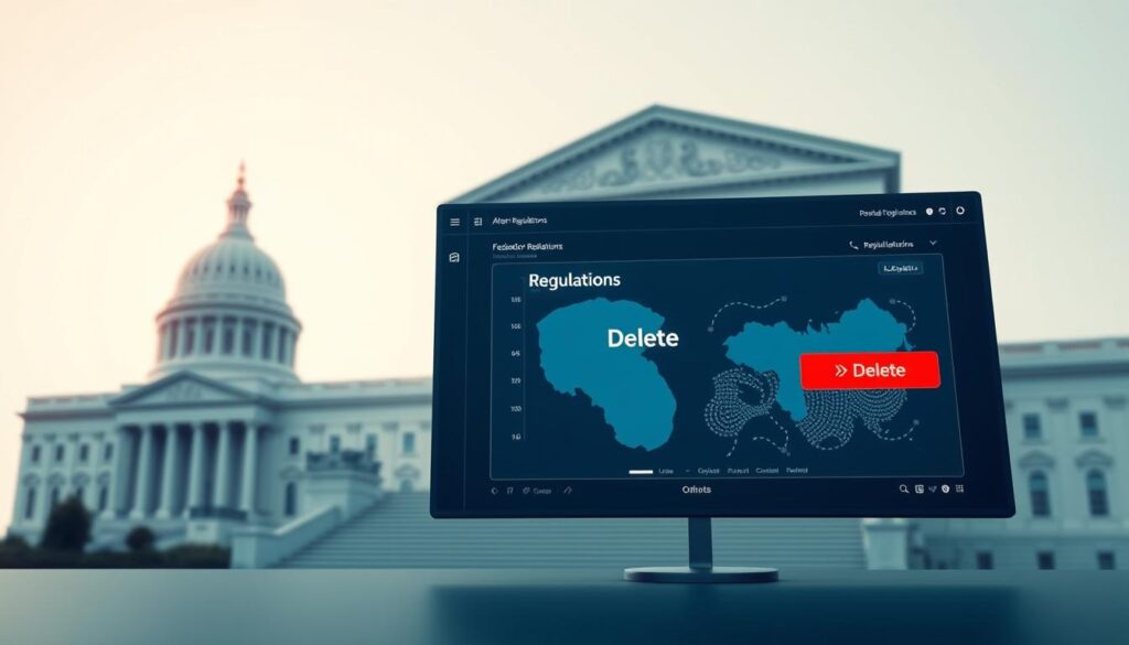 AI tool for delete list of federal regulations