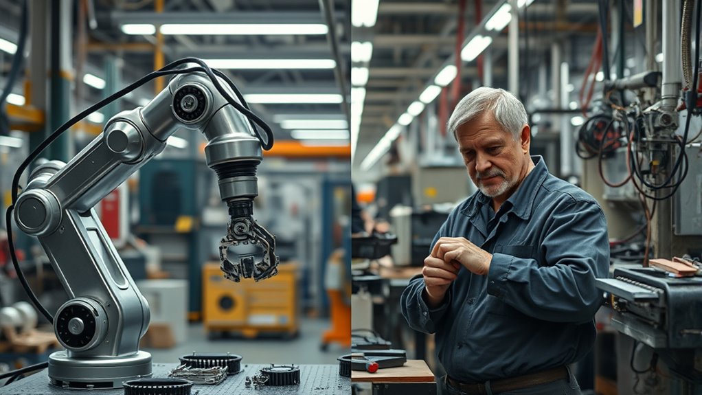 automation replaces routine tasks