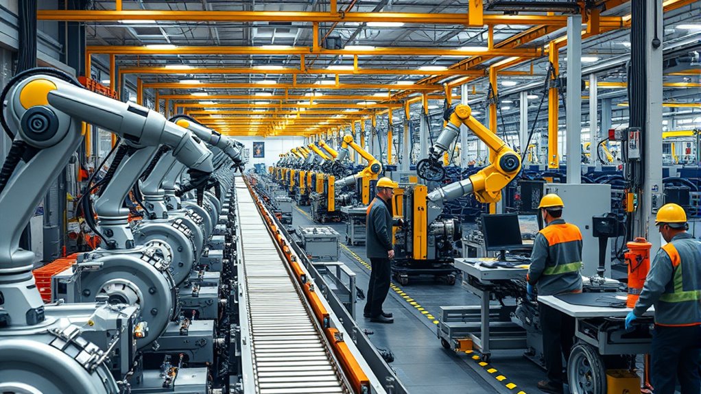 automation replacing routine manufacturing tasks