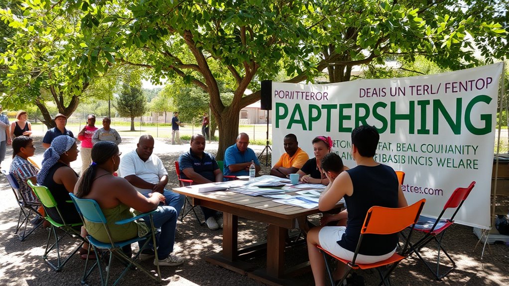 diverse funding and partnerships