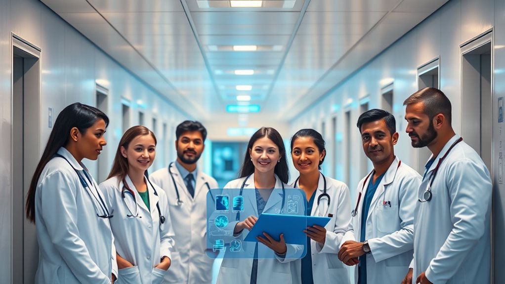 doctors collaborate with ai