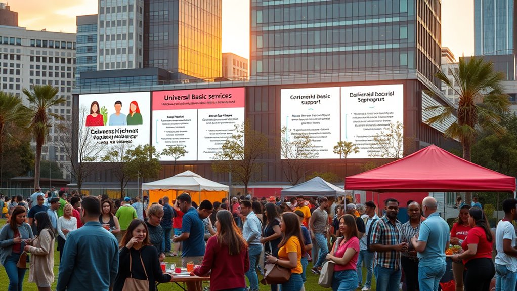 essential services versus cash