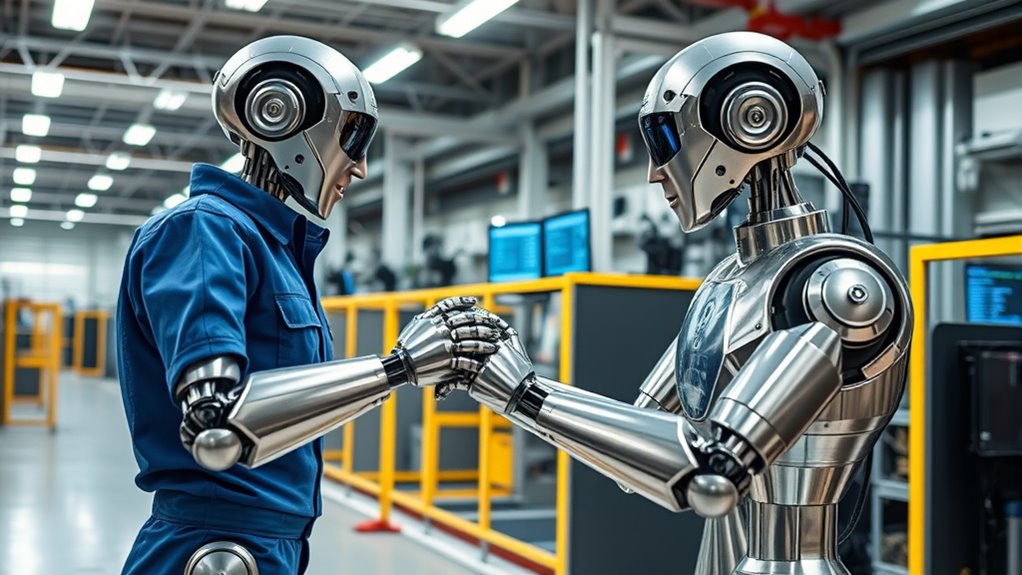 humans assist collaborative robots