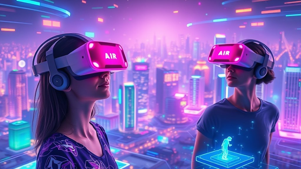 immersive virtual social spaces