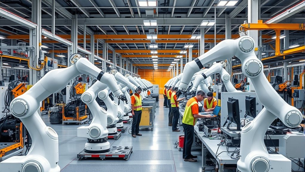 industries adopting collaborative robots