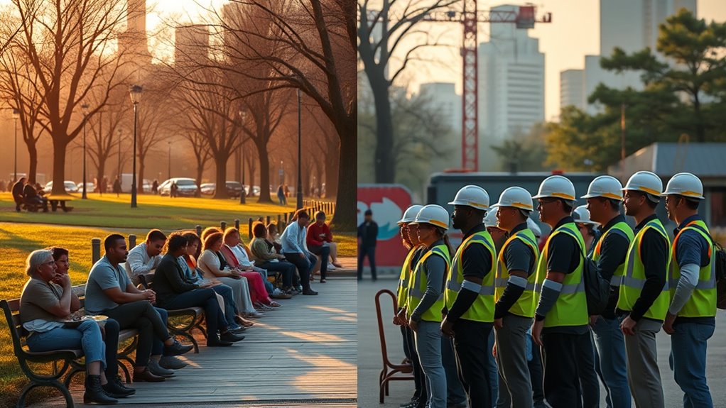 job guarantee reduces inequality