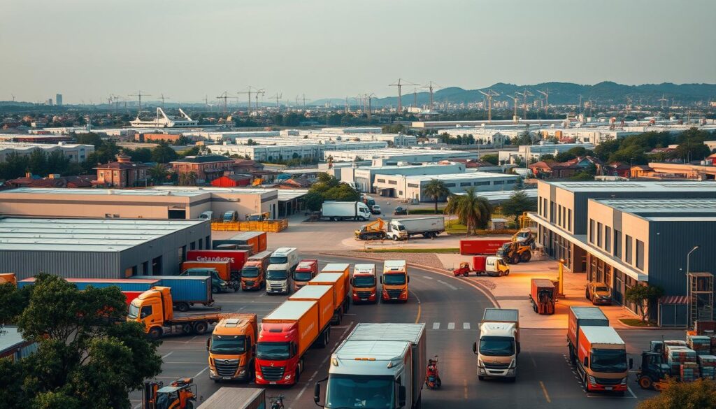 logistics hub community impact