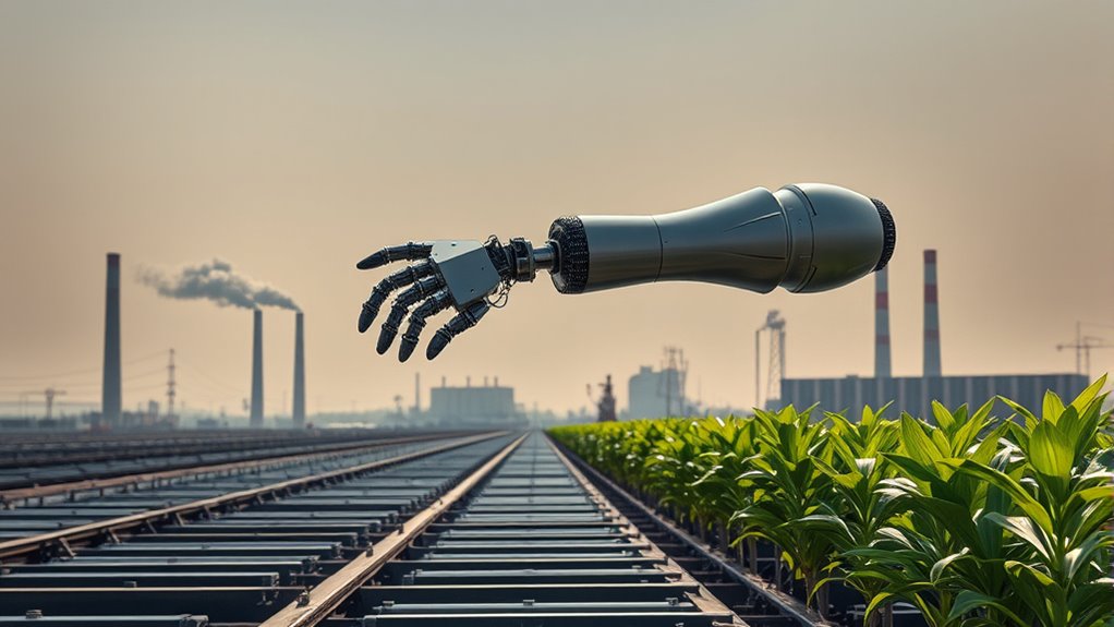 robotics reduce industrial pollution