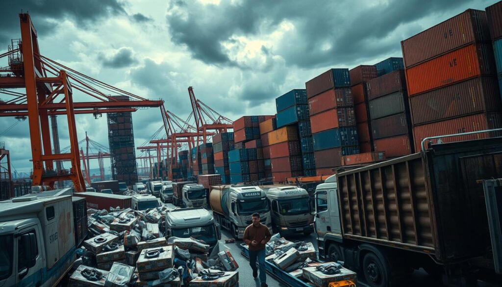 route disruptions cargo connectivity