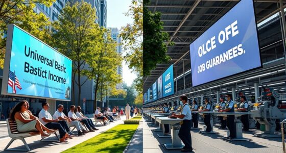 universal basic income versus job guarantee