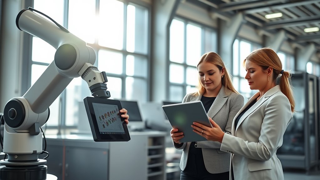 women advancing into high skill roles