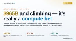 Understanding Anthropic's $965B Series H: The Compute Revolution