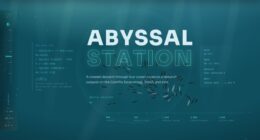 Abyssal Station — a 3,800 m descent — Scroll-Driven Depth Engine (FABLE/175, room 6)