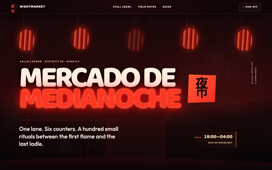Nightmarket — Mercado de Medianoche (FABLE/175)